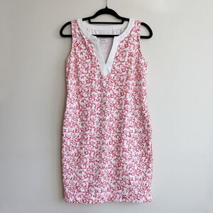 Tommy Bahama IslandZone Aubrey Coral Print Sleeveless Activewear Golf Dress XS